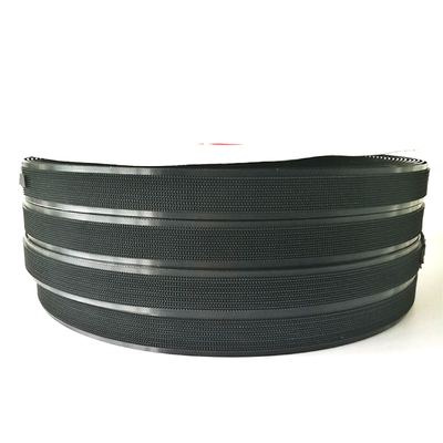 hot selling ABS Rubber strip fastener tape  plastic hard injection hook and loop tape  for Card slot curtains
