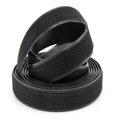 hot selling ABS Rubber strip fastener tape  plastic hard injection hook and loop tape  for Card slot curtains