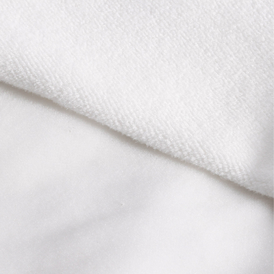 silent self-adhesive fleece fabric for baby environmental protection soft loop magic stickers