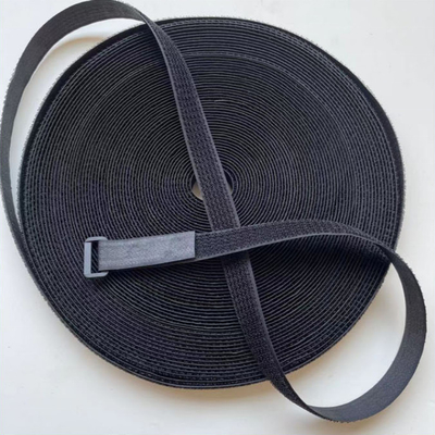 Free cut length and width Long Hook and Loop Cable Straps with Buckles, Adjustable same side Hook and Loop nylon Tie Down Straps