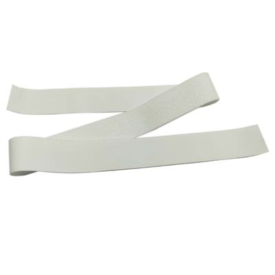 Custom logo stretch strap unbrushed elastic loop