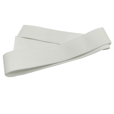 Custom logo stretch strap unbrushed elastic loop