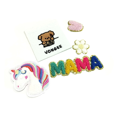 custom  Sew-on Embroider Label for clothes Hat or Bag
