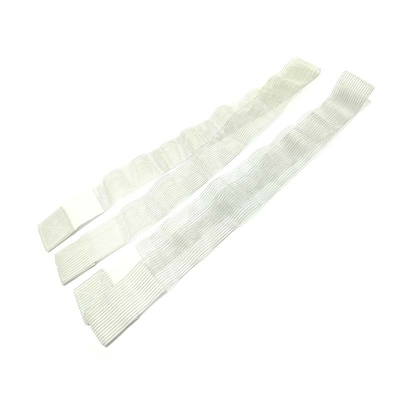 Eco-friendly  hook and loop fish silk elastic straps for shelf management
