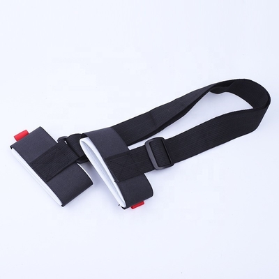 Custom Snowboard Heavy Duty Ski Shoulder Strap Ski Trainer Harness Nylon Webbing Hook And Loop Ski Carrying Straps