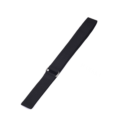 custom LOGO nylon hook and loop mixed on same side straps with metal buckle