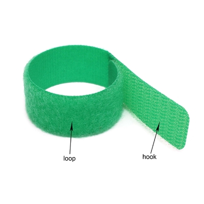 nylon adjustable hook and loop cable tie die cut any shape hook and loop strap for wires, plant and pet accessories