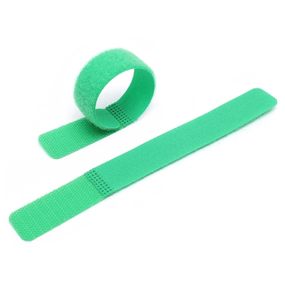 nylon adjustable hook and loop cable tie die cut any shape hook and loop strap for wires, plant and pet accessories