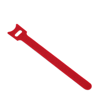 Colorful Double Side Hook and Loop Cable Tie Back To Back Fixable Cable Ties With Logo Printed