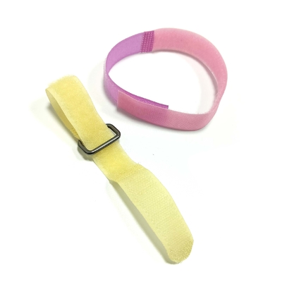 Custom any Size Eco-Friendly Soft Adjustable Bike Strap Cable Tie Hook And loop Strap