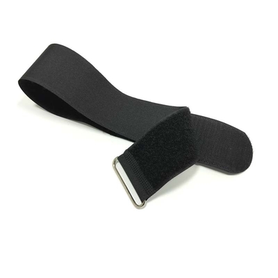 100% nylon hook and loop straps with metal buckle custom printed logo stick back Self-Gripping Fastening Tape