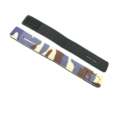 Colorful fishing rod ties neoprene strap stretchy waterproof wrap ties for  Fishing Rod