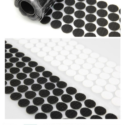 Stick-On Hook &amp; Loop Dots Hook and Loop sheet Custom color Mounting squares and adhesive dots for General Purpose