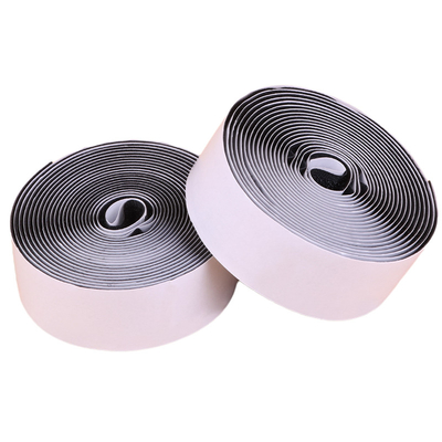 Peel and Stick Industrial PSA glue Hook and loop tapes nylon in white and black color