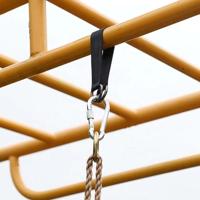 Custom Webbing Strap With D Rings Buckle Tree Swing Hanging Kit Heavy Duty Hanging Straps Perfect for sport and hammock swings