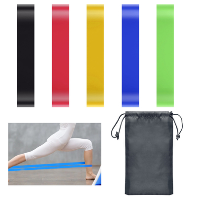 Workout Simplify Stretching Loop Exercise Strap Yoga Training Fitness Rubber Resistance Bands