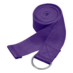 Yoga Tension Band Stretching With Extra Safe Adjustable D-Ring Buckle Fitness Stretch Strap No Elastic