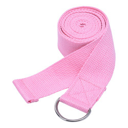 Yoga Tension Band Stretching With Extra Safe Adjustable D-Ring Buckle Fitness Stretch Strap No Elastic