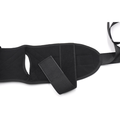 Custom Stretch Nylon Webbing Exercise Stretching Belt Yoga Stretch Strap With foot bootie