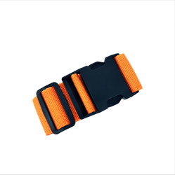 Heavy duty high quality rainbow colors custom tag luggage straps adjustable buckle webbing belt for suitcases and travel bag