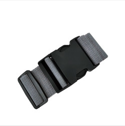 Heavy duty high quality rainbow colors custom tag luggage straps adjustable buckle webbing belt for suitcases and travel bag