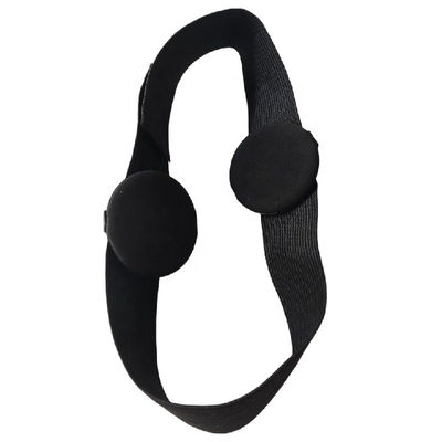 Hot Selling Custom Logo Black Lace Melt Belt Band Hair Edge Elastic Band For Wigs With Protection Ear Covers Muffs Pads