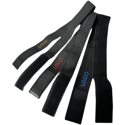 Hot Selling Custom Logo Black Lace Melt Belt Band Hair Edge Elastic Band For Wigs With Protection Ear Covers Muffs Pads