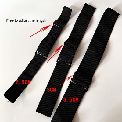 Wholesale High Quality Adjustable Elastic Wig Straps With Customized LOGO Printed