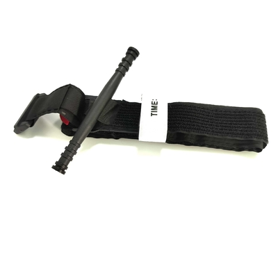 Outdoor Portable  First Aid print strap same side hook and loop  tourniquet with thicker rod