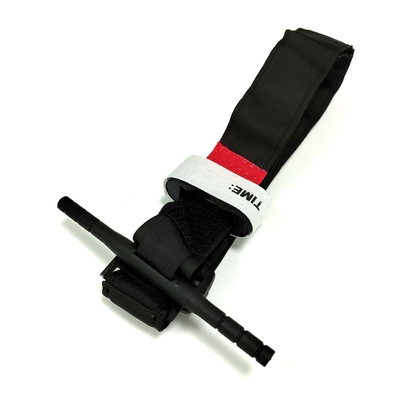 Outdoor Portable self adhesive hook and loop Strap First Aid print strap same side hook and loop  tourniquet