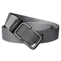 Tactical waist belt  Nylon Outdoor Canvas Fabric Belt with iron buckle