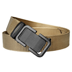 Tactical waist belt  Nylon Outdoor Canvas Fabric Belt with iron buckle