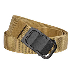 Ajustabble Nylon Strap Tactical Men's Belt with Alloy Buckle Multi-Functional Outdoor Training