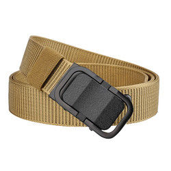 Dansky Automatic Metal Buckle Belt Nylon Webbing Men Waist Outdoor Waist Belt Tactical Belt for Men