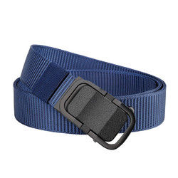 Dansky Automatic Metal Buckle Belt Nylon Webbing Men Waist Outdoor Waist Belt Tactical Belt for Men