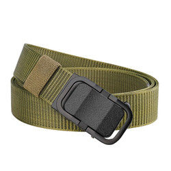 Dansky Automatic Metal Buckle Belt Nylon Webbing Men Waist Outdoor Waist Belt Tactical Belt for Men