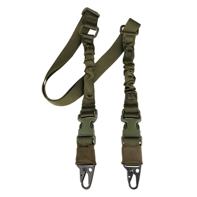 Outdoors tactical Two-Point Adjustable Shoulder straps  with metal hook buckle
