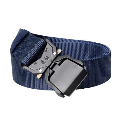 Heavy Duty Nylon Webbing Tactical belt with flip Quick Release Buckle