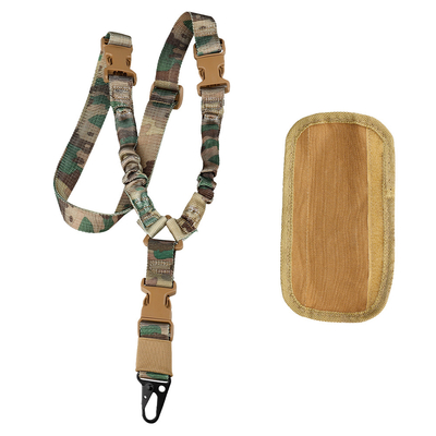 Customize Tactical Sling Single Point Adjustable Shoulder Straps fabric nylon tactical sling with pad