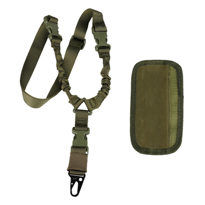 Customize Tactical Sling Single Point Adjustable Shoulder Straps fabric nylon tactical sling with pad