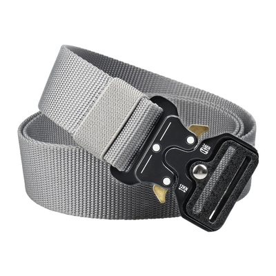 Hot selling 3.8CM Width Tactical belt zinc alloy buckle belt Men's Belt with Quick Release Buckle