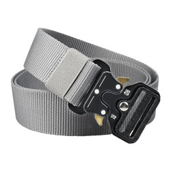 Hot selling 3.8CM Width Tactical belt zinc alloy buckle belt Men's Belt with Quick Release Buckle