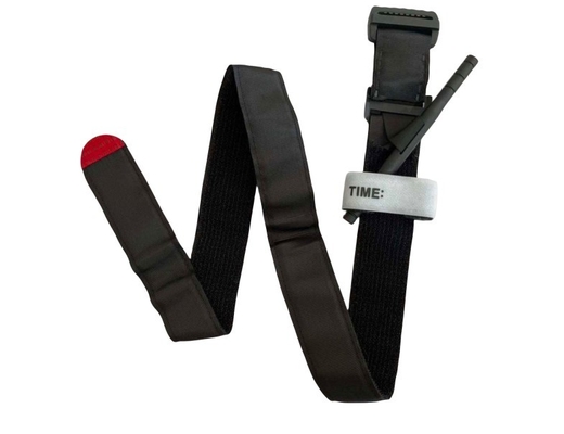 Outdoor Portable self adhesive hook and loop Strap First Aid print strap same side hook and loop  tourniquet