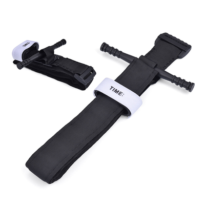 Outdoor Portable self adhesive hook and loop Strap First Aid print strap same side hook and loop  tourniquet