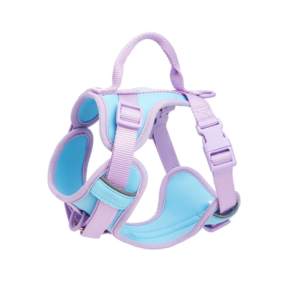 Dansky Comfortable Dog Harness Hot-Selling Breathable Vest Durable Nylon Polyester Solid Western Style for Chest Back Support