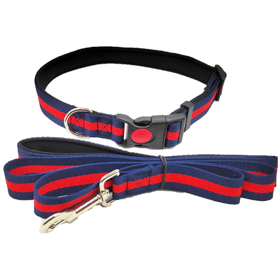 Dansky Adjustable Reflective Safety Dog Collar Nylon Durable XS S M L XL Collars With Release Buckle