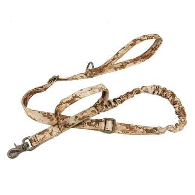 Dansky Extended Stretch Adjustable Nylon Dog Leash Outdoor Enthusiast Training Tactical Dog Strap