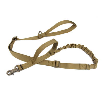 Dansky Extended Stretch Adjustable Nylon Dog Leash Outdoor Enthusiast Training Tactical Dog Strap
