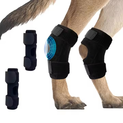 Dansky Hind Leg Hock Joint Compression Wrap for Recovery, Protection,Injury Prevention, Ankle Brace with Knee Support for Dogs