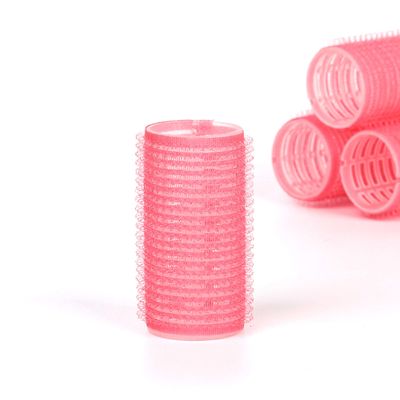 DANSKY DIY Salon Hairdressing Styles Set Long & Short Hair Roller Heatless Plastic Nylon Hair Rollers with Hot Temperature Clips